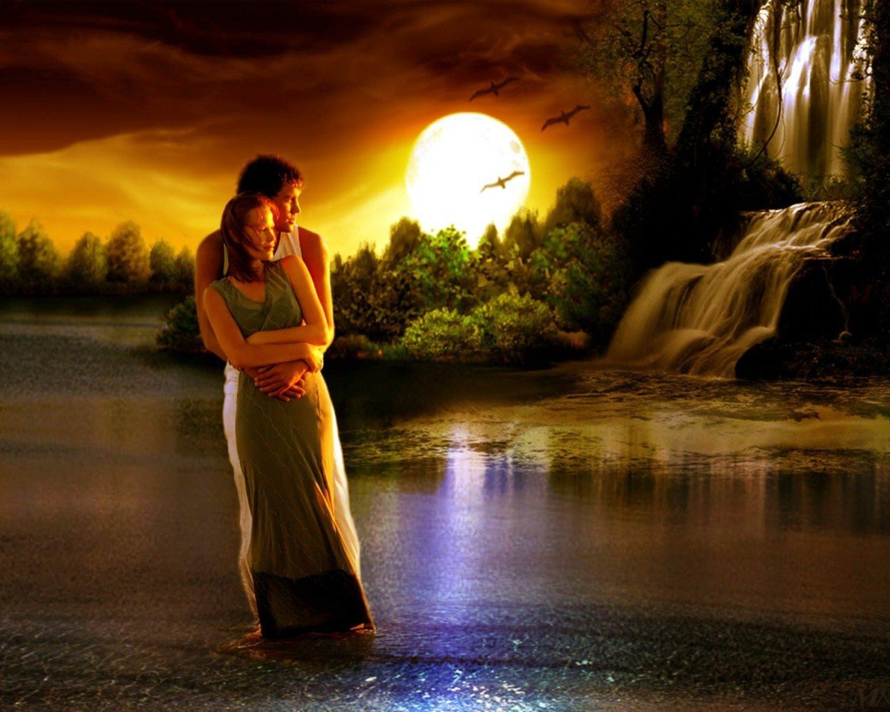 Две души два берега. Мужчина и женщина любовь. Романтичная женщина. Двое у реки. Река любви.