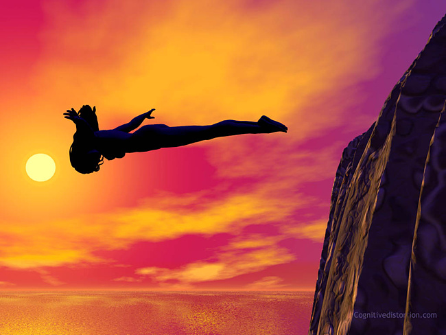 Beautiful of jump