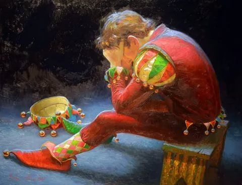 Печаль забытого всеми шута