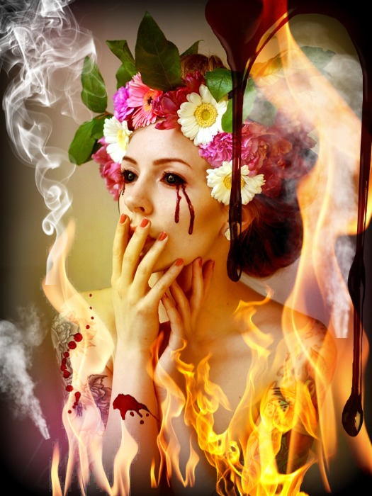 Умылась кровью Украина..