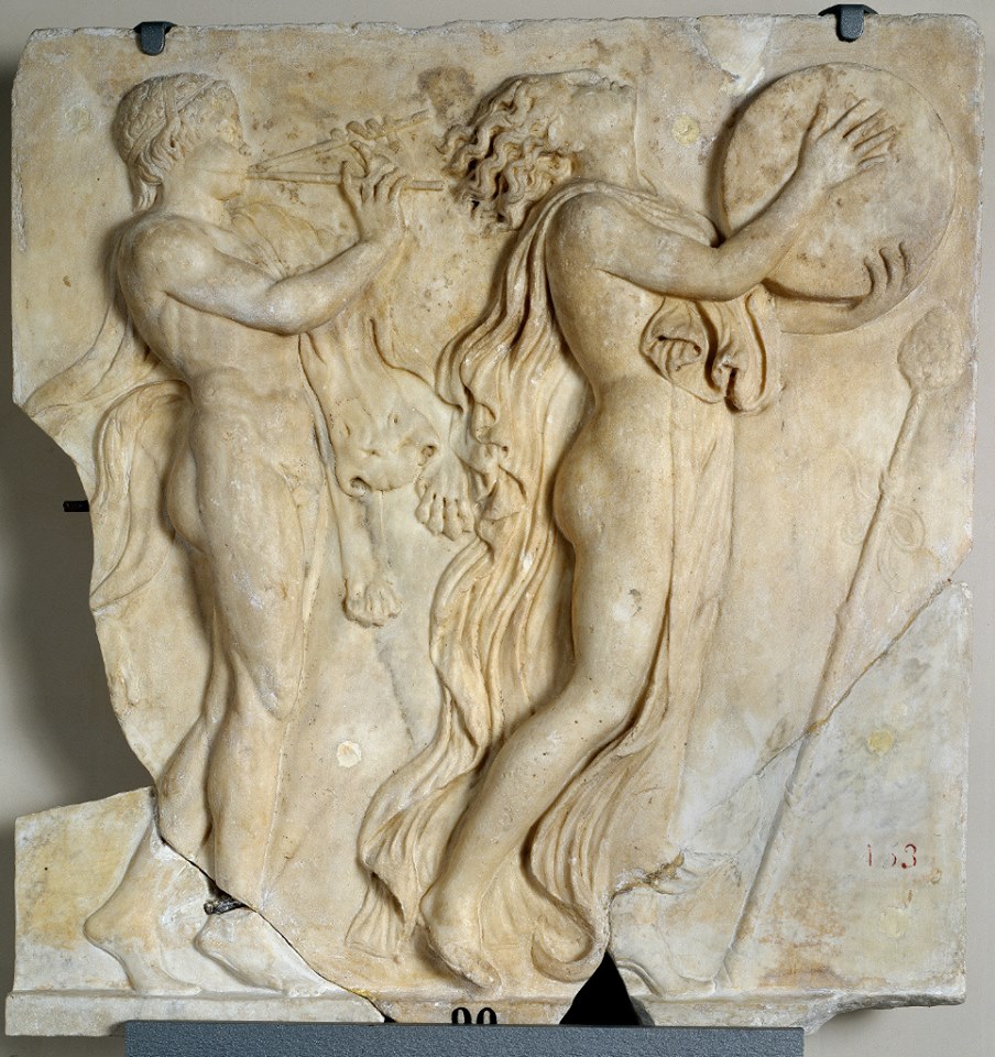 Картина вакханка и сатир