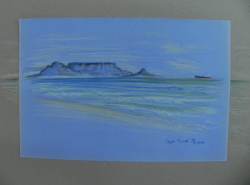 Песок в Кейптауне