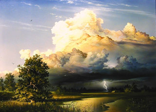 Жара и гроза