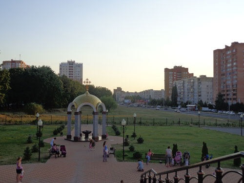 В Старом Осколе. Храм Сергия Радонежского