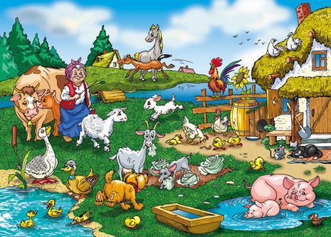 В моей маленькой деревне...