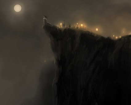 Стою у края