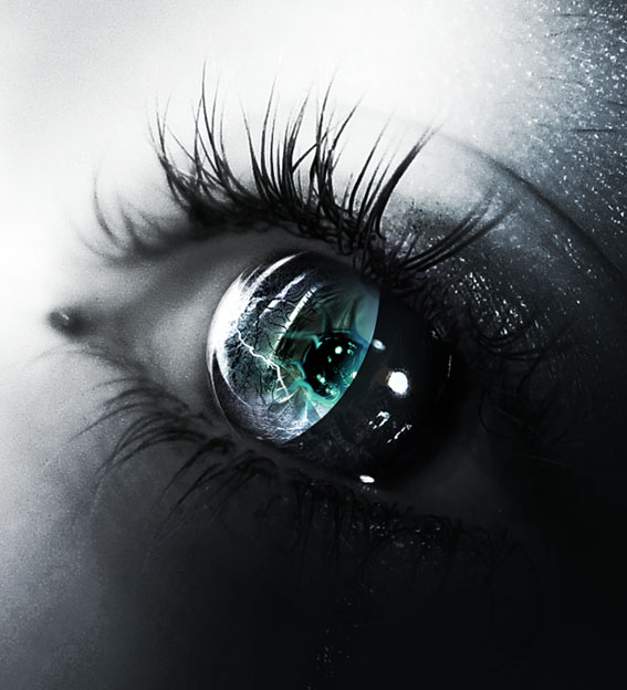 Его глаза...