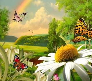 Бледнеют поляны