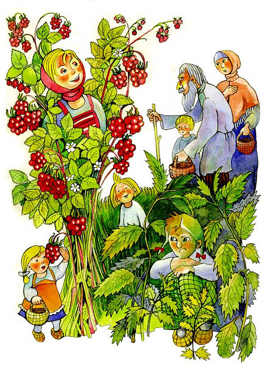 Сказка собирай по ягодке. Сказочные ягоды. Дети собирают ягоды в саду. Собирать ягоды. Сказка про ягоды.