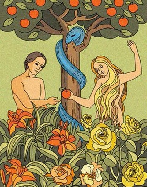 Адам и Ева...