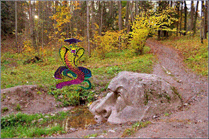 Змея и Валун