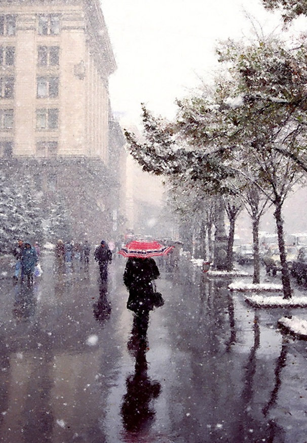 Мрачно, холодно и неуютно...