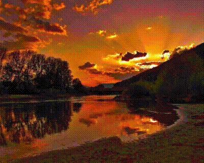 Палитра заката