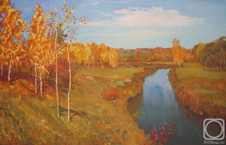 О, чудо, левитановская осень...