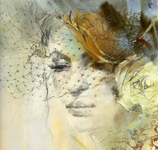 Вуаль накинула небрежно