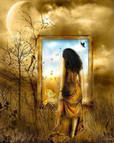 Его холсты как яркий свет