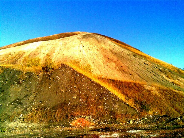 Постарели терриконы...