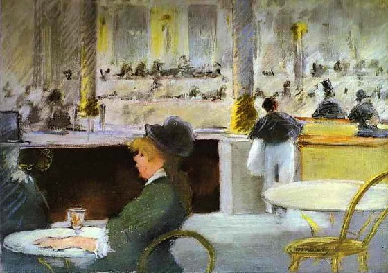 Интерьер в кафе