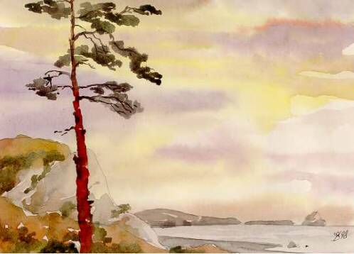 На море лёгкий бриз