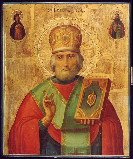 Лик Николая Чудотворца