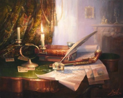 Экс на стих Муза в отпуск улетела...