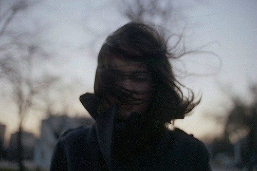 Я наблюдала за закатом