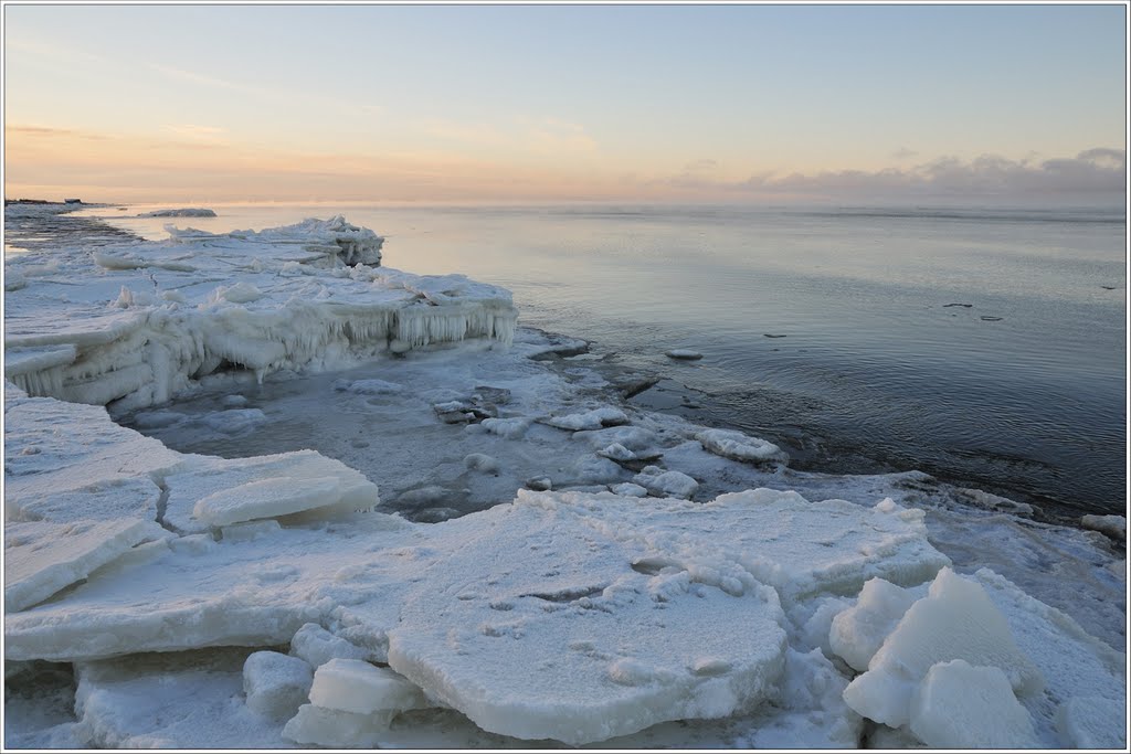 Белое море зимой