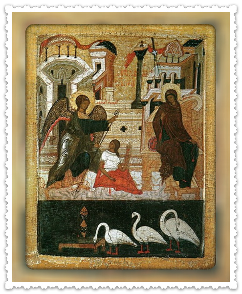 Благовещение Московская Икона Богородицы