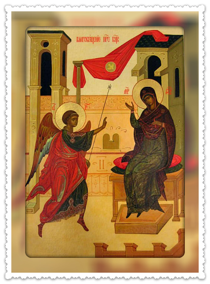 Благовещение Киевская Икона Богородицы