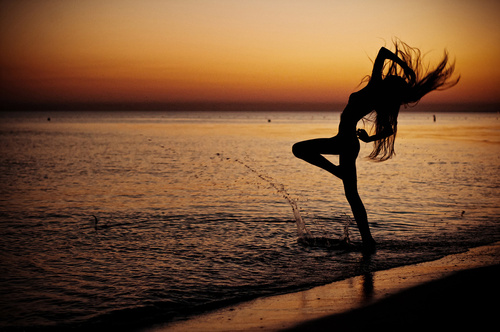 Слепая танцовщица...