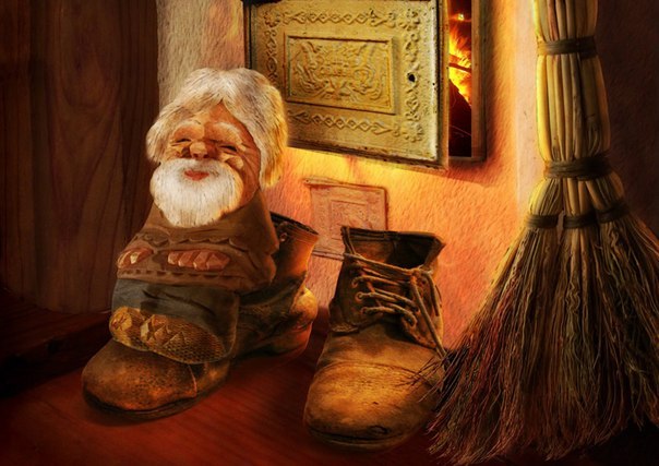 Гномик у печки