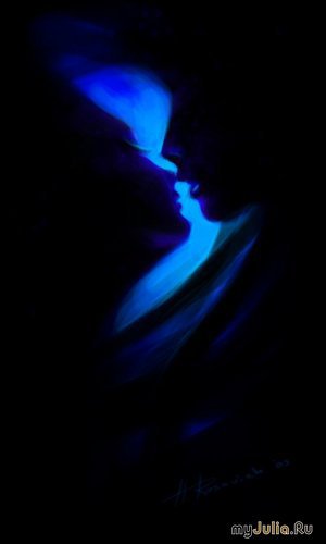 любовь в ночи при лунном свете