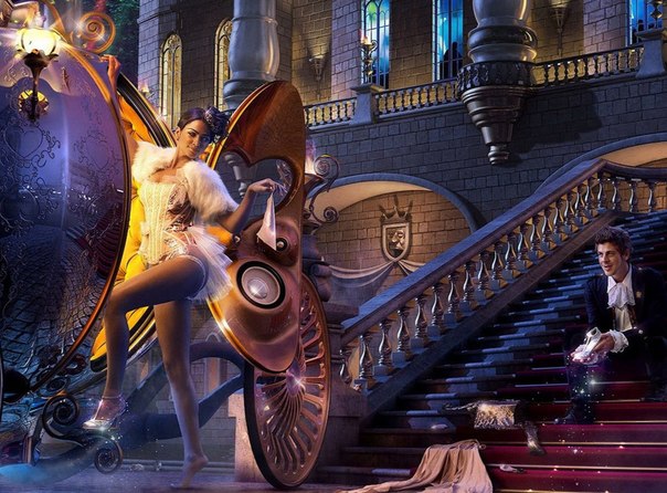 Мне, как Золушке, карета