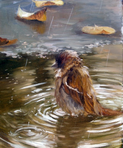 Ты любимый мой воробей