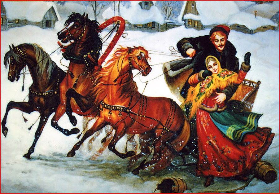 Сани-самокаты Совр. рус. песня