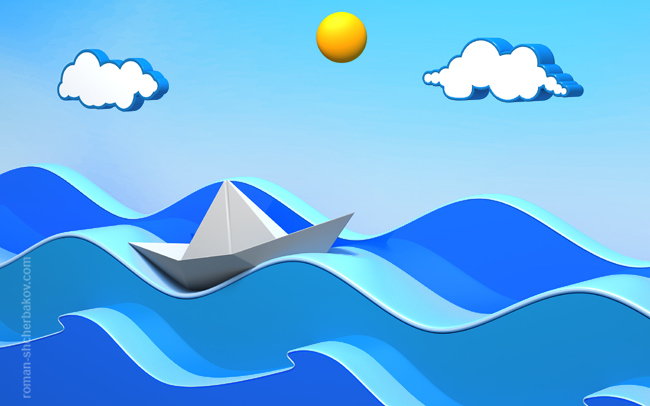 Мой кораблик