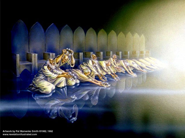 И вот, я стою... и ясно вижу