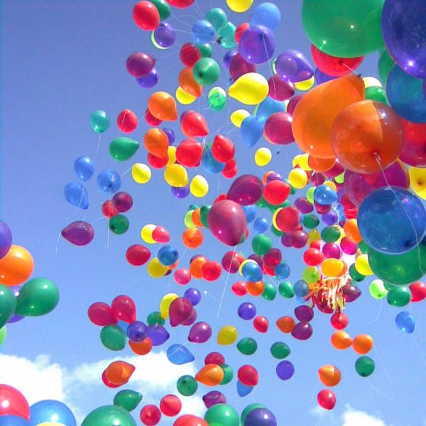 воздушные шары...