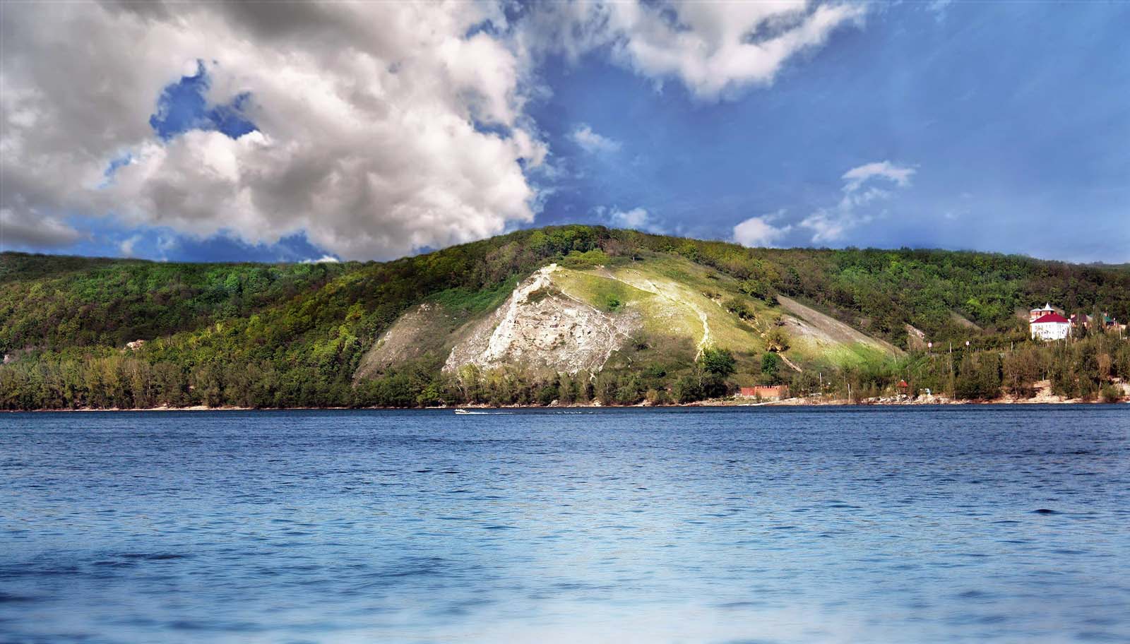 Река Волга Самарская лука