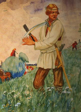 На сердце лихо