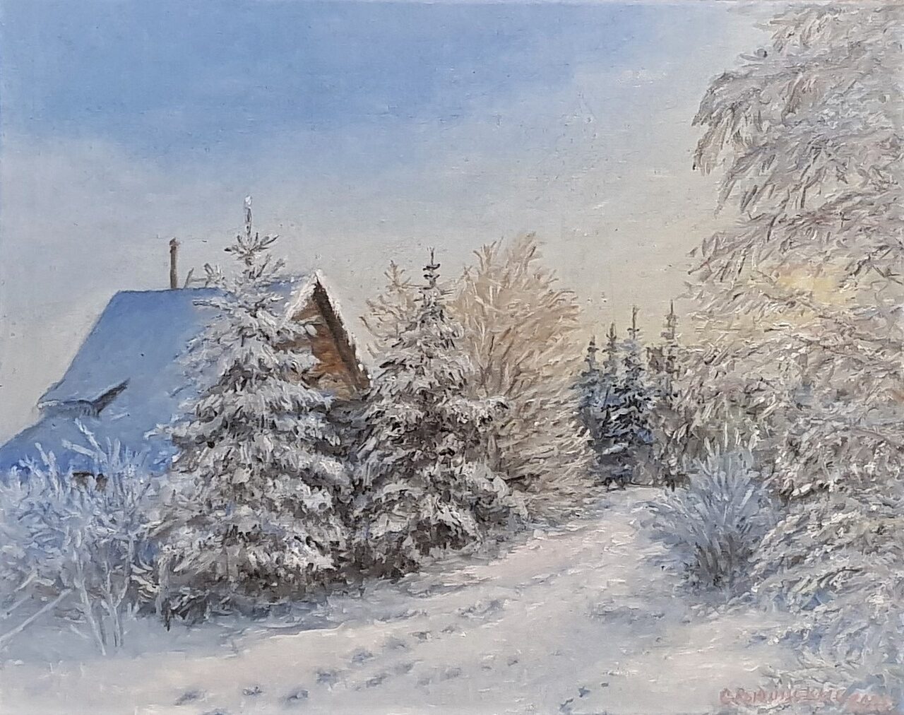 Вот такая в России природа