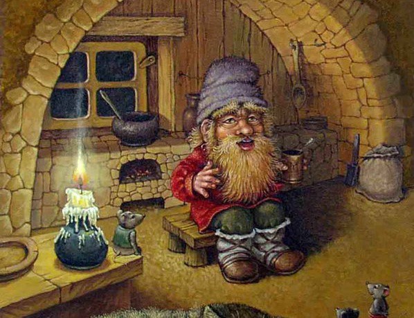 Вот и ночь, мне Домовой