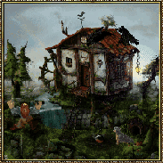 Никого в Избушке Нет...