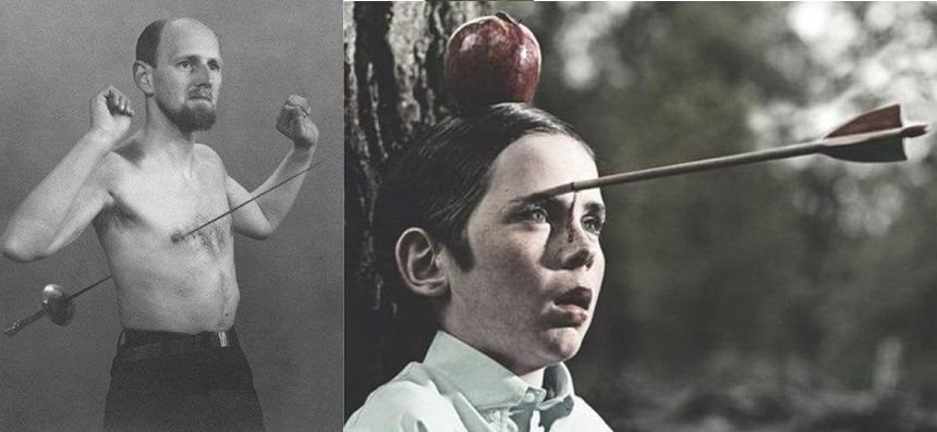 Слабо ли так себя проткнуть