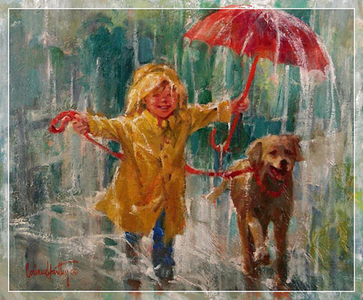 Я с дождём играю в прятки