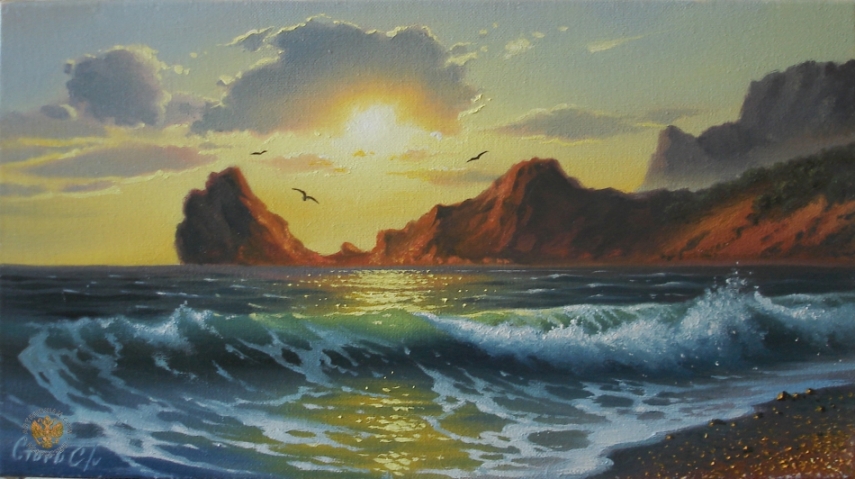 Легенды Симеиза. Почему Чёрное море бурливое