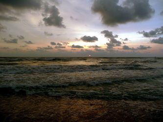 ночь с морем