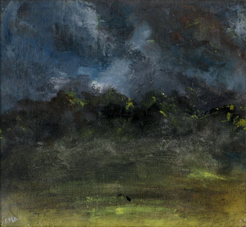 Тёмно серая туча...