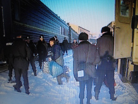 Выл состав, разбуженным медведем