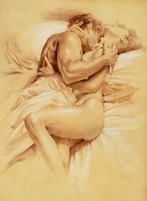 Твои ласки пьяняще-медовые...